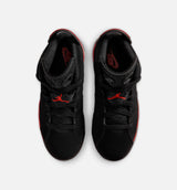 Air Jordan 6 Retro Infrared Salesman Preschool Lifestyle Shoe - Black/Light Crimson