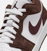 Air Jordan 1 Low Womens Lifestyle Shoe - Cacao Wow/White/Bronze Eclipse
