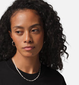 Flight Graphic Womens Short Sleeve Shirt - Black/Smoke Grey