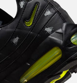 Air Max 95 Premium Neon Yellow and Black Mens Lifestyle Shoe - Neon Yellow/Black