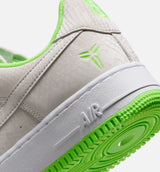 Kobe Air Force 1 Low Mens Lifestyle Shoe - Vast Grey/Electric Green/White