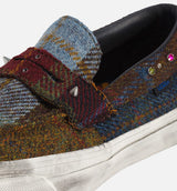 Premium Harris Tweed Loafer 53 Mens Lifestyle Shoe - Tweed Brown