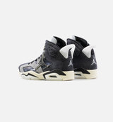 Air Jordan Retro 6 Tech Chrome Womens Lifestyle Shoe - Black/Grey