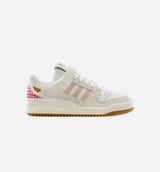 Forum 84 Low Mens Lifestyle Shoe - Cream/Red