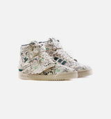 X Jeremy Scott Forum Wings 1.0 Money Mens Lifestyle Shoe - Off white/Green/Multi Limit One Per Customer
