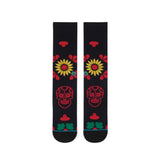 Dia Classic Crew Socks Men's - Black/Red/Green/Yellow