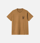 Icons Mens Short Sleeve Shirt - Brown