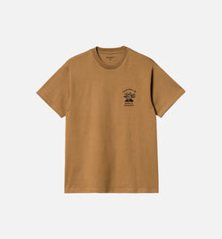 CARHARTT WIP I033271-BRN
 Icons Mens Short Sleeve Shirt - Brown Image 0