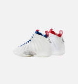 Little Posite One Grade School Lifestyle Shoe - Photon Dust/University Red/Game Royal/Metallic Silver