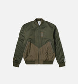 White Mountaineering Collection Mens Flight Jacket - Olive/Olive