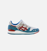 Gel Lyte Iii Mens Lifestyle Shoe - White/Blue/Red