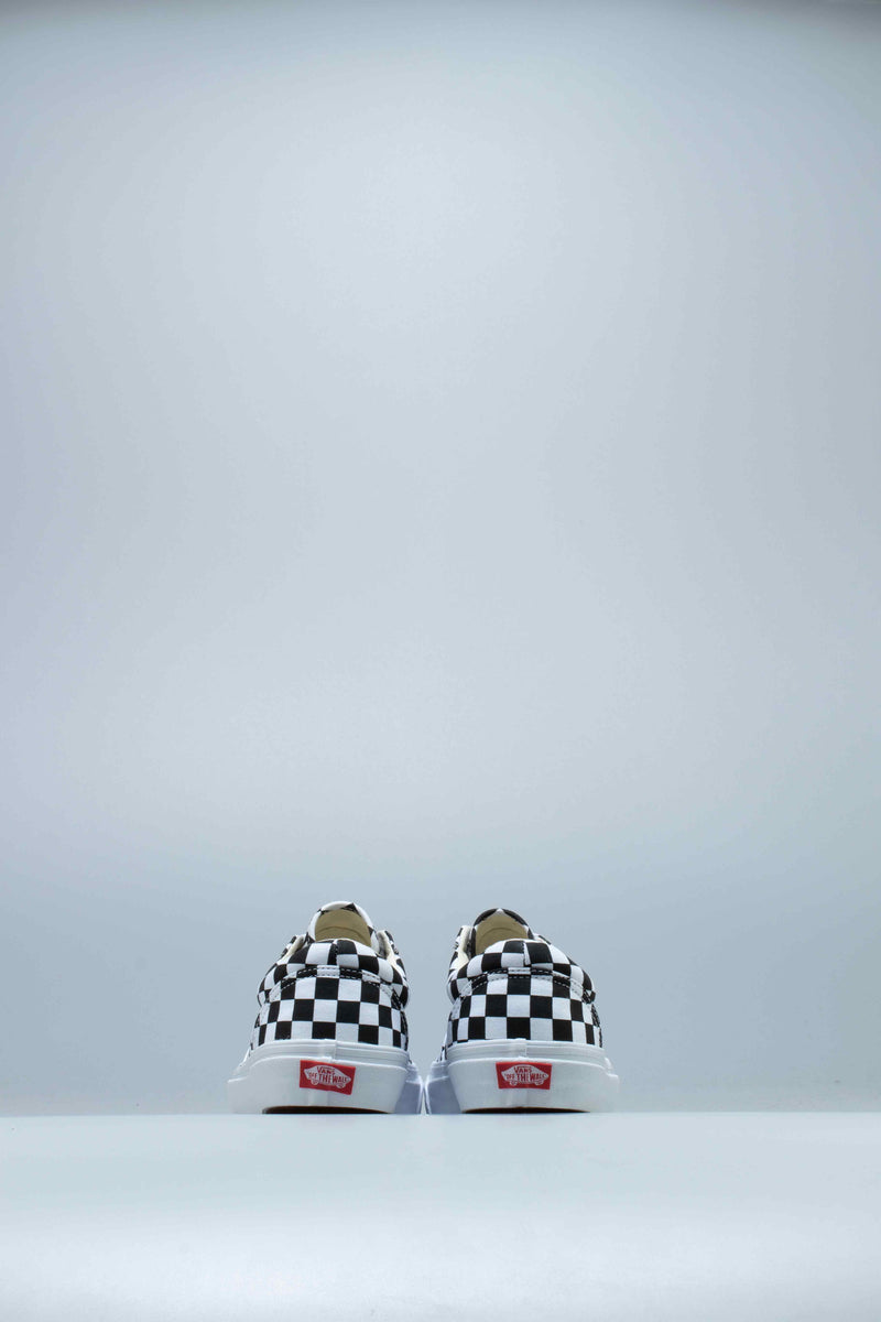 Checkerboard Style 205 Mens Shoe - Checkerboard Black/White