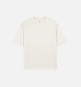 Wordmark Mens Short Sleeve Shirt - Oatmeal Heather