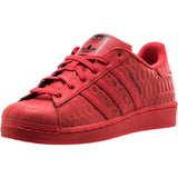 Superstar Grade School Lifestyle Shoe - Triple Red