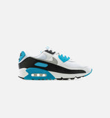 Air Max 90 Laser Blue Mens Lifestyle Shoe - Blue/White/Black