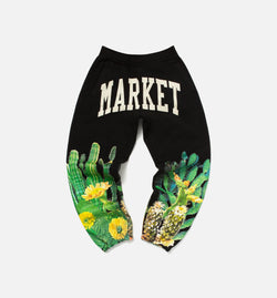CHINATOWN MARKET 1950250
 Cactus Sweatpants Mens Pants - Black Image 0