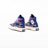Chuck Taylor Twisted Prep Mens Lifestyle Shoe - Rush Blue/University Red
