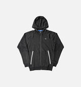 Sport Luxe Moto Mens Hoodie - Black