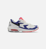 Air Max 2 Light Running Shoe - White/Pink/Purple
