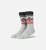 Baines Crew Socks - Grey