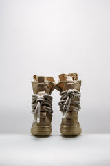 SF Air Force 1 Hi Womens Shoe - Tan/White