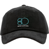 80 International Strapback Hat - Black