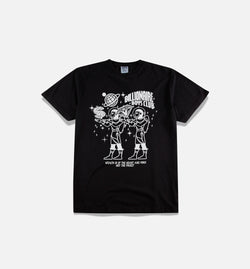 BILLIONAIRE BOYS CLUB 811-6204-BLK
 BB Discover Short Sleeve Tee Mens T-Shirt - Black Image 0