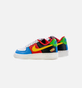 Air Force 1 UNO Preschool Lifestyle Shoe - Black/Red/Multi Free Shipping