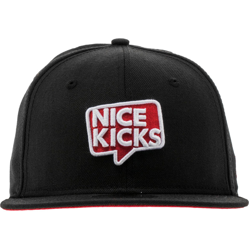 New Era X Nice Kicks 9Fifty Snapback Mens Hat - Black/Scarlett