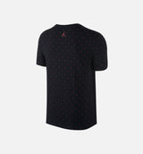 Air Jordan 1 Banned Tee Men's - Black/Gym Red