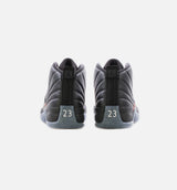 Air Jordan 12 Retro Utility Mens Lifestyle Shoe - Black/Black/Bright Crimson-/White Limit One Per Customer