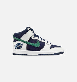 NIKE DH0953-400
 Dunk High Sports Specialties Mens Lifestyle Shoe - Navy/Green Limit One Per Customer Image 0