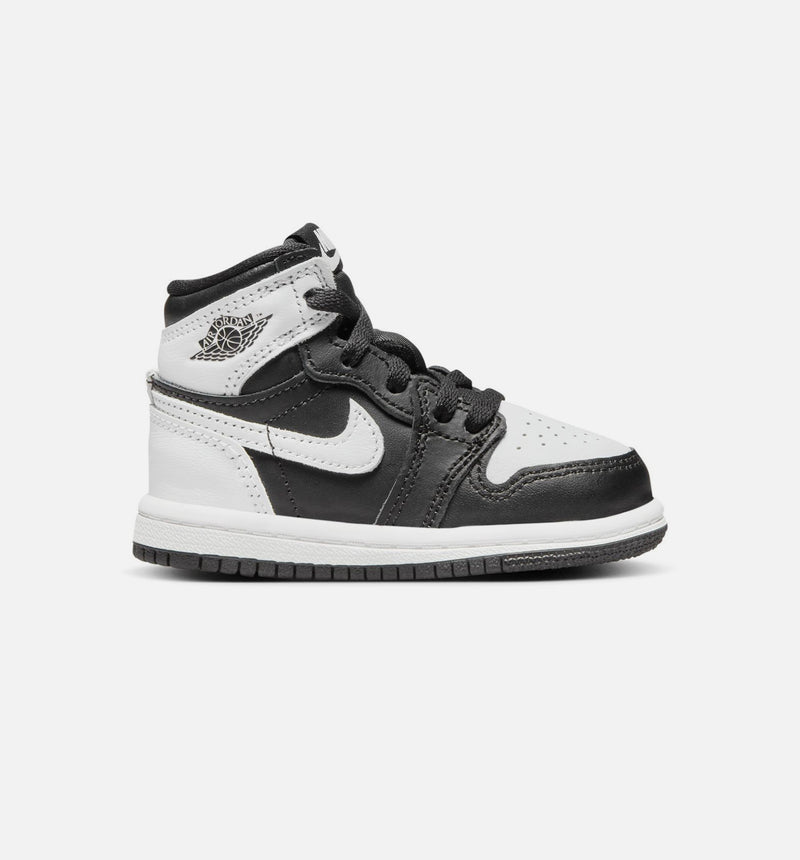 Air Jordan 1 Retro High OG Infant Toddler Lifestyle Shoe - Black/White