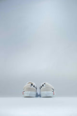 Slip On Cap Mens Shoe - White/Black