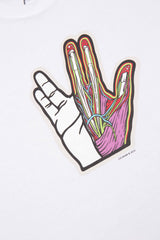 Live Long Mens T-Shirt - White/White