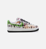 Air Force 1 07 Low QS Womens Lifestyle Shoe - White/Black/Green/Pink/Orange
