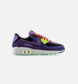 Air Max 90 QS Mashup Mens Running Shoe - Purple/Black/Volt