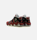 Air More Uptempo Bulls Mens Lifestyle Shoe - Red/Black