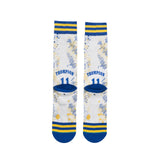 Tf Klay Thompson Classic Crew Socks Men's - Blue/Yellow