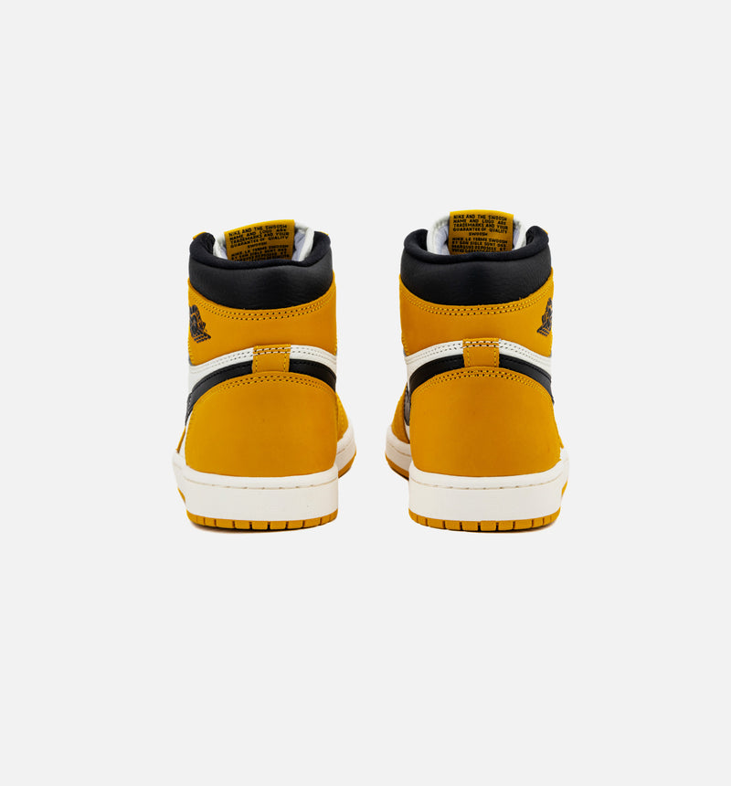 Air Jordan 1 Retro High OG Yellow Ochre Mens Lifestyle Shoe - Yellow Ochre/Sail/Black
