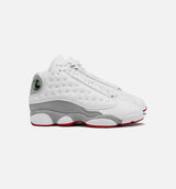 Air Jordan 13 Retro Wolf Grey Grade School Lifestyle Shoe - White/Grey