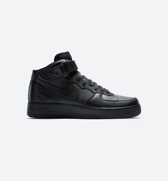 Nike 315123-001 Air Force 1 Mid Mens Lifestyle Shoe - Black â ShopNiceKicks.com