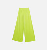 Jeremy Scott Velour Track Pant Womens Pants - Yellow