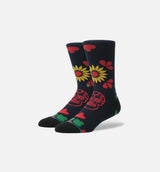 Dia Classic Crew Socks Men's - Black/Red/Green/Yellow