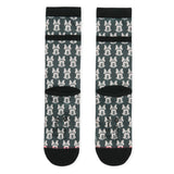 Mini Minnies Socks Girl's - Black/Ivory