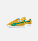 Suede Vintage Mij Retro Mens Lifestyle Shoe - Yellow/Green