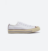 Chuck Taylor All Star 70 Mens Shoes - White/Dark Burgundy/Retro Blue