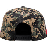Nice Kicks X New Era Snapback Hat - Digicamo/Red