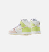 Dunk High Cashmere Womens Lifestyle Shoes - White/Cashmere/Lemon Twist Limit One Per Customer