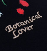 Botanical Short Sleeve Tee Mens T-Shirt - Black